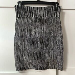 BCBGMaxAzria Monochrome Pencil Skirt, elastic
